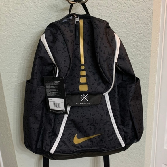 Nike Other - NIKE HOOPS ELITE BLACK GOLD BACKPACK NEW